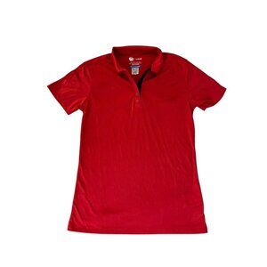 Oobe Chick Fil A Team Member Style Polo Shirt Women’s Employee Uniform Red  XS